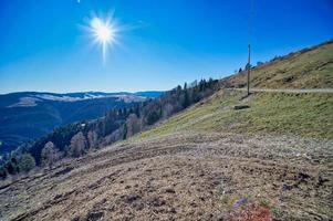 Berglandschaft im Sommer foto