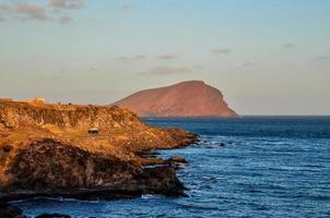 Meereslandschaft im Sommer foto