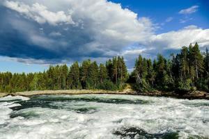 Landschaft in Schweden, Europa foto