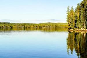 Landschaft in Schweden, Europa foto