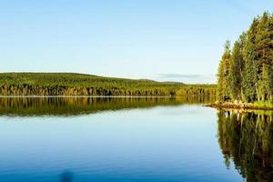 Landschaft in Schweden, Europa foto