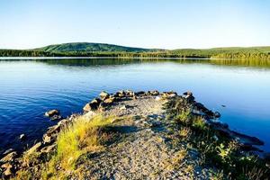 Landschaft in Schweden, Europa foto