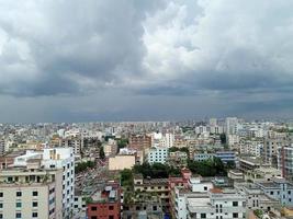 U-Bahn im Bau in Dhaka, Bangladesch foto