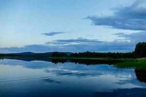 Landschaft in Schweden, Europa foto