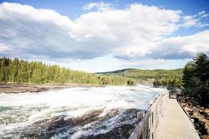 Landschaft in Schweden, Europa foto