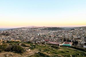 Ansicht von Marrakesch, Marokko foto