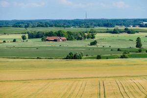 Landschaft in Schweden, Europa foto