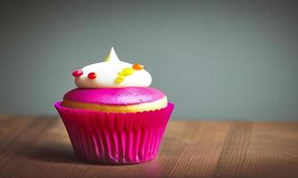 bunte Cupcakes Fotografie foto