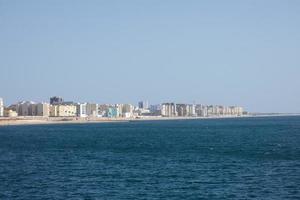 Enge Gassen der Altstadt von Cadiz, Südspanien foto