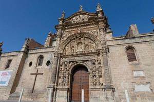 Kirche im Dorf Puerto de Santa Maria, in der Provinz Cádiz, Andalusien, Spanien.