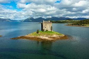 Castle Stalker, Schottland, Großbritannien foto