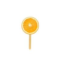 Orangenscheiben-Werbebild foto
