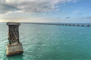 Alte Bahia-Honda-Eisenbahnbrücke foto