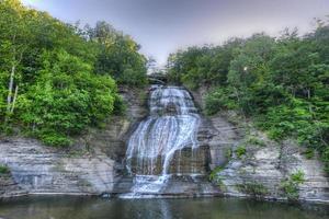 she-qua-ga Falls, Finger Lakes, New York foto