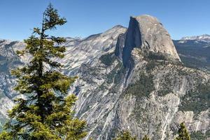 Halbkuppel des Yosemite-Tals foto