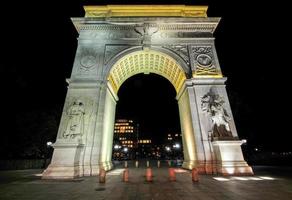 Washington Square Arch in New York City foto