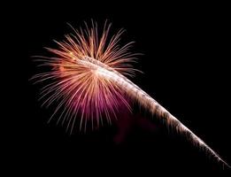 Coney Island Beach Feuerwerk foto