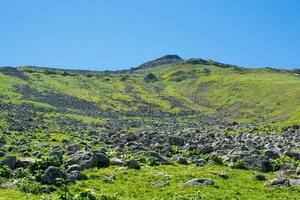 Hügel auf den Bergen von Artvin im Nordosten der Türkei foto