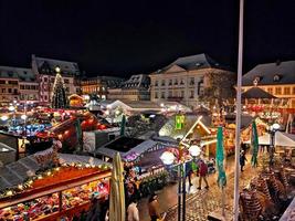 Weihnachtsmarkt in Landau, Deutschland foto