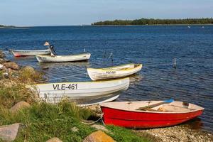 Naturlandschaften der Insel Vormsi foto