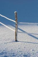 Winterlandschaften in Estland foto