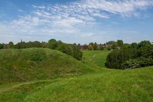 Sommerlandschaften in der lettischen Landschaft foto