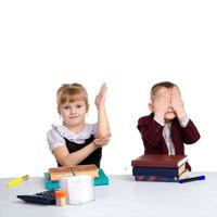 Schüler im einheitlichen Studium foto