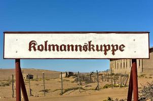 Geisterstadt Kolmanskop, Namibia foto