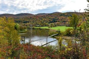 Herbstlaub Vermont foto
