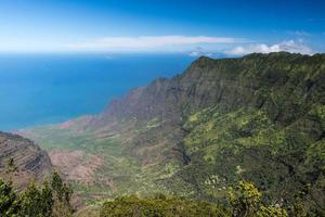 Kalalau-Tal-Panorama foto