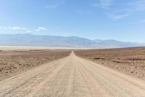 natürliche Brückenstraße, Badwater, Death Valley foto