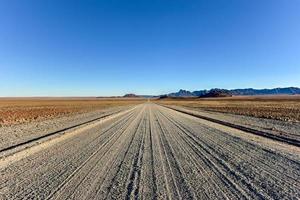 Schotterstraßen - Namibia foto