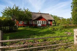 Naturlandschaften der Insel Vormsi foto