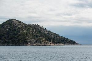 Landschaften der Insel Thassos foto