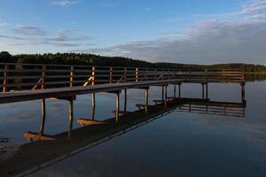 Sommerlandschaften in Lettland foto