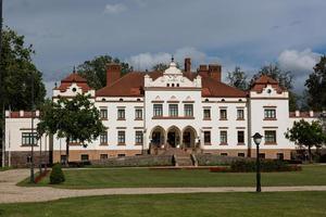 Rokiskis Herrenhaus und Landschaften der Stadtumgebung foto