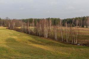 Herbstlandschaften in Lettland foto