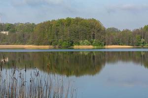 Sommerlandschaften in der lettischen Landschaft foto