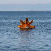 Naturlandschaften der Insel Vormsi foto