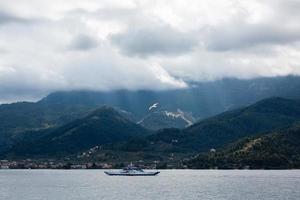 Landschaften der Insel Thassos foto