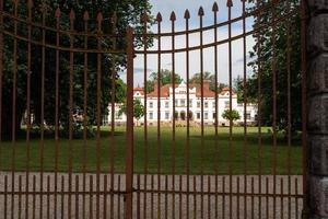 Rokiskis Herrenhaus und Landschaften der Stadtumgebung foto