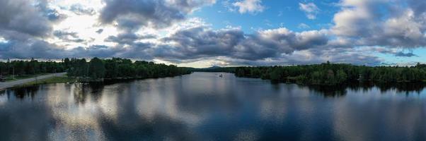 Lake Durant im Adirondacks State Park in Indian Lake, New York. foto