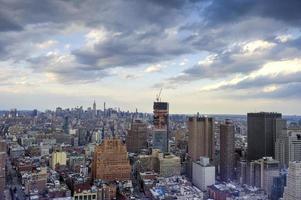 Skyline von New York City foto