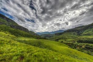 Landschaft von Giants Castle Game Reserve foto