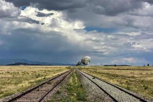 der karl g. jansky very large array in den ebenen von san agustin in new mexico, 2022 foto