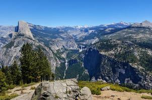 Halbkuppel des Yosemite-Tals foto