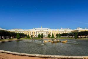 der peterhoffpalast in st. Petersburg, Russland foto