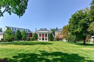 Harvard College Admissions Visitor Center in Boston, Massachusetts. foto