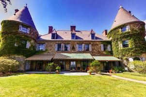 Grey Towers, das ehemalige Wohnhaus von Gifford Pinchot, dem ersten Chef des US-Forstdienstes und zweifachen Gouverneur von Pennsylvania, ist eine nationale historische Stätte in Milford, Pennsylvania, USA. foto