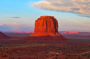 Monument Valley in den USA foto